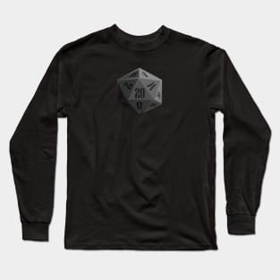 Gray D20 Long Sleeve T-Shirt